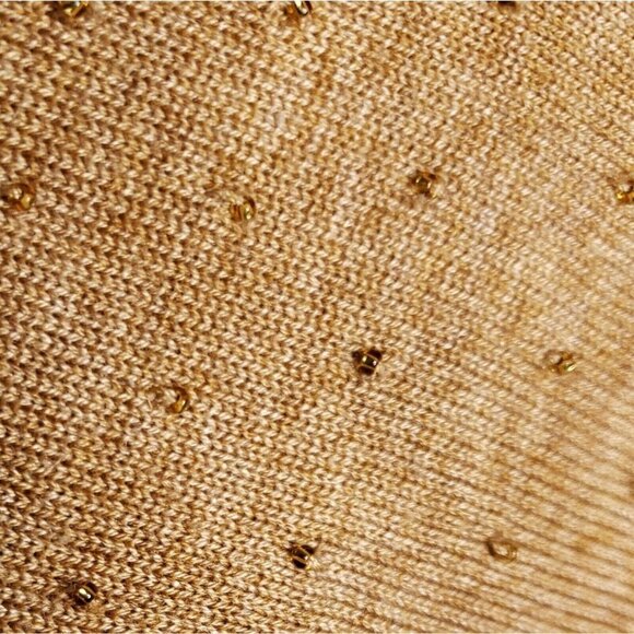 Banana Republic Womens Brown Wool Blend Embellished Sweater Small - Picture 5 of 7